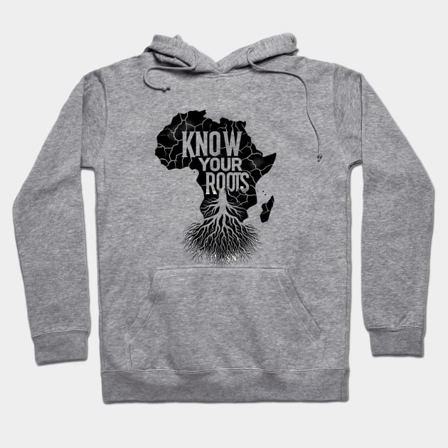 Africa Map, Know Your Roots, African Hoodie by alzo